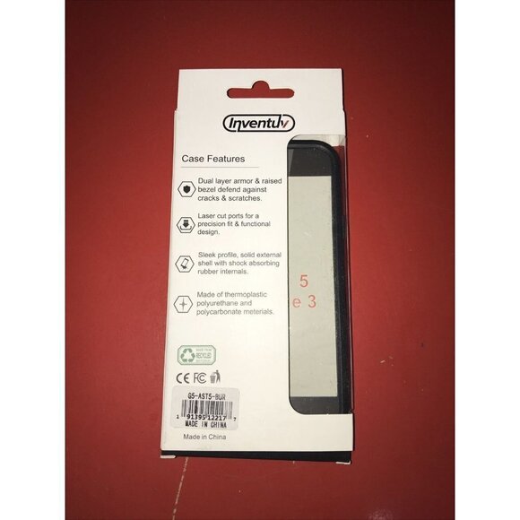 LG K31, ARISTO 5 & FORTUNE 3 INVENTUV ~ BURGUNDY HYBRID CASE - Picture 2 of 2